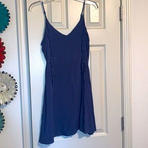 Cute navy blue summer dress, size M